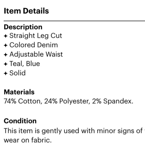 Sonoma Jean Jegging reversible sequin pocket girl size 5 - Picture 6 of 8